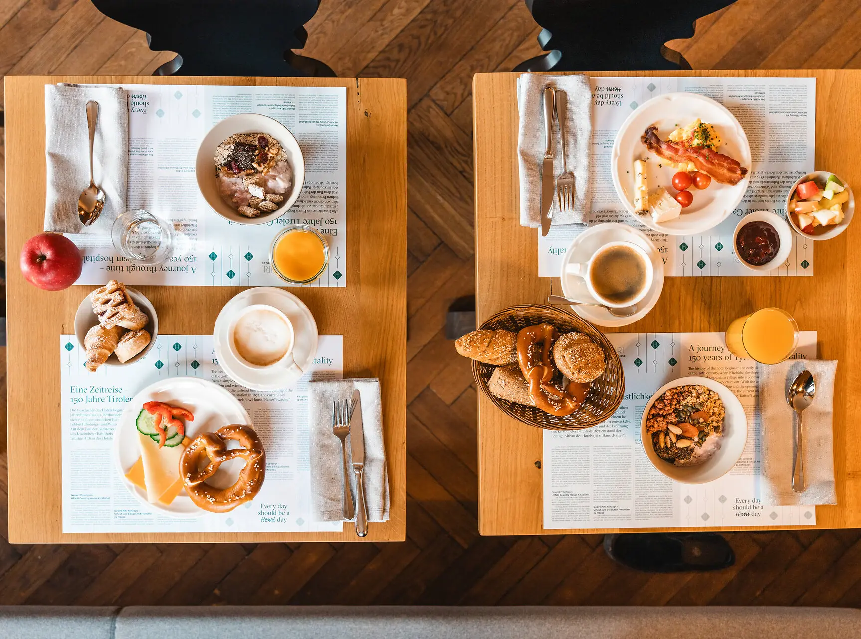 Frühstück ist für mich die wichtigste Mahlzeit des Tages.