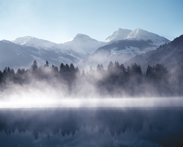 Schwarzsee im Winter