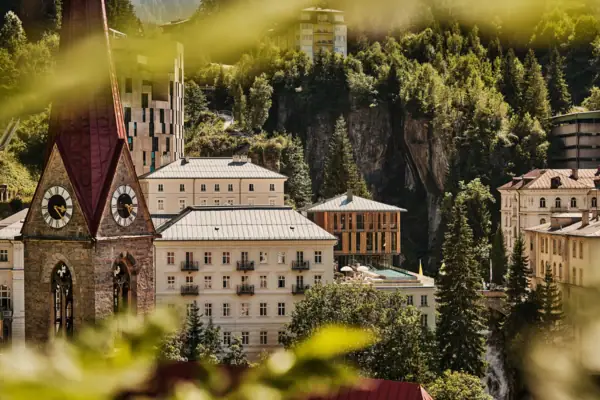 Straubinger Bad Gastein Gebäude am Berg