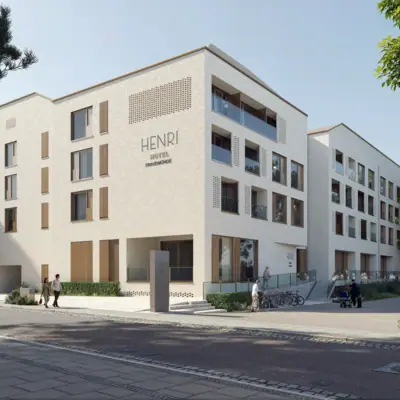 HENRI Travemünde Hausfassade HENRI Travemünde